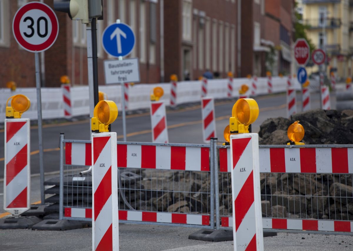Baustelle Keine Sozialen Netzwerke