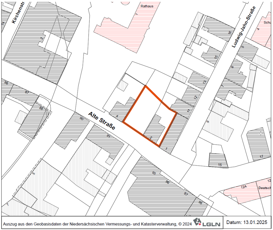 Lageplan Alte Strasse 2 Und 3
